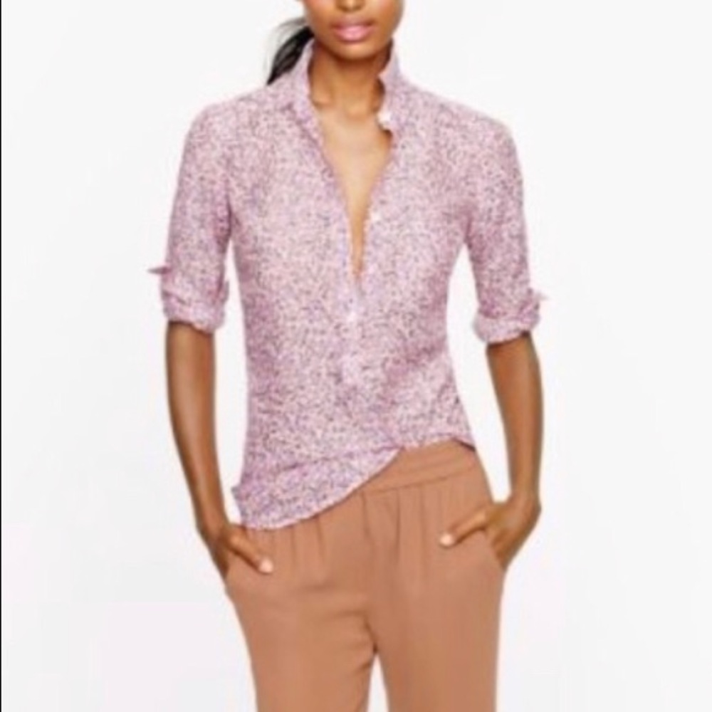 J. Crew Ditzy Floral Popover